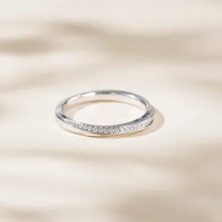 【PROMESSA】13分 18K金 星宇系列 鑽石戒指