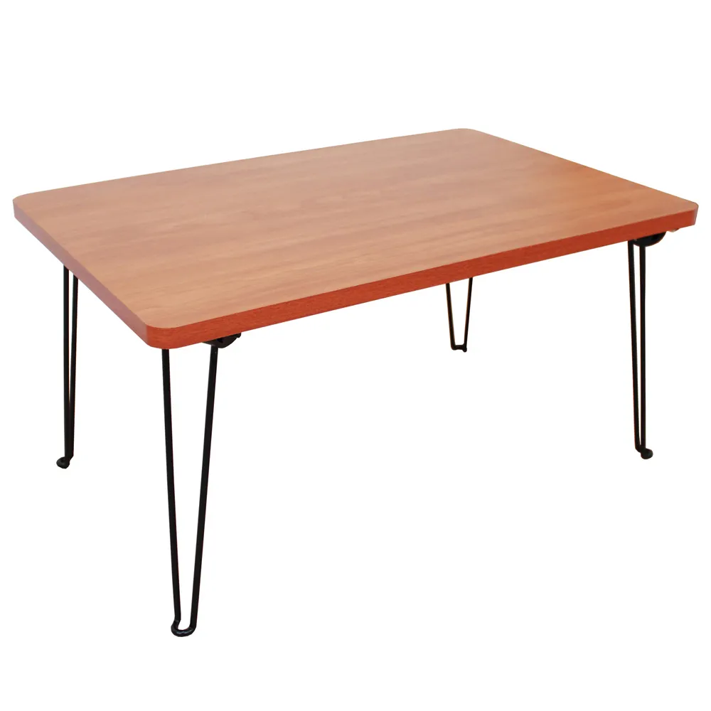 【美佳居】折疊桌/矮腳桌/野餐桌/和室桌/折合桌-寬60x高30/公分(楓葉紅木色)