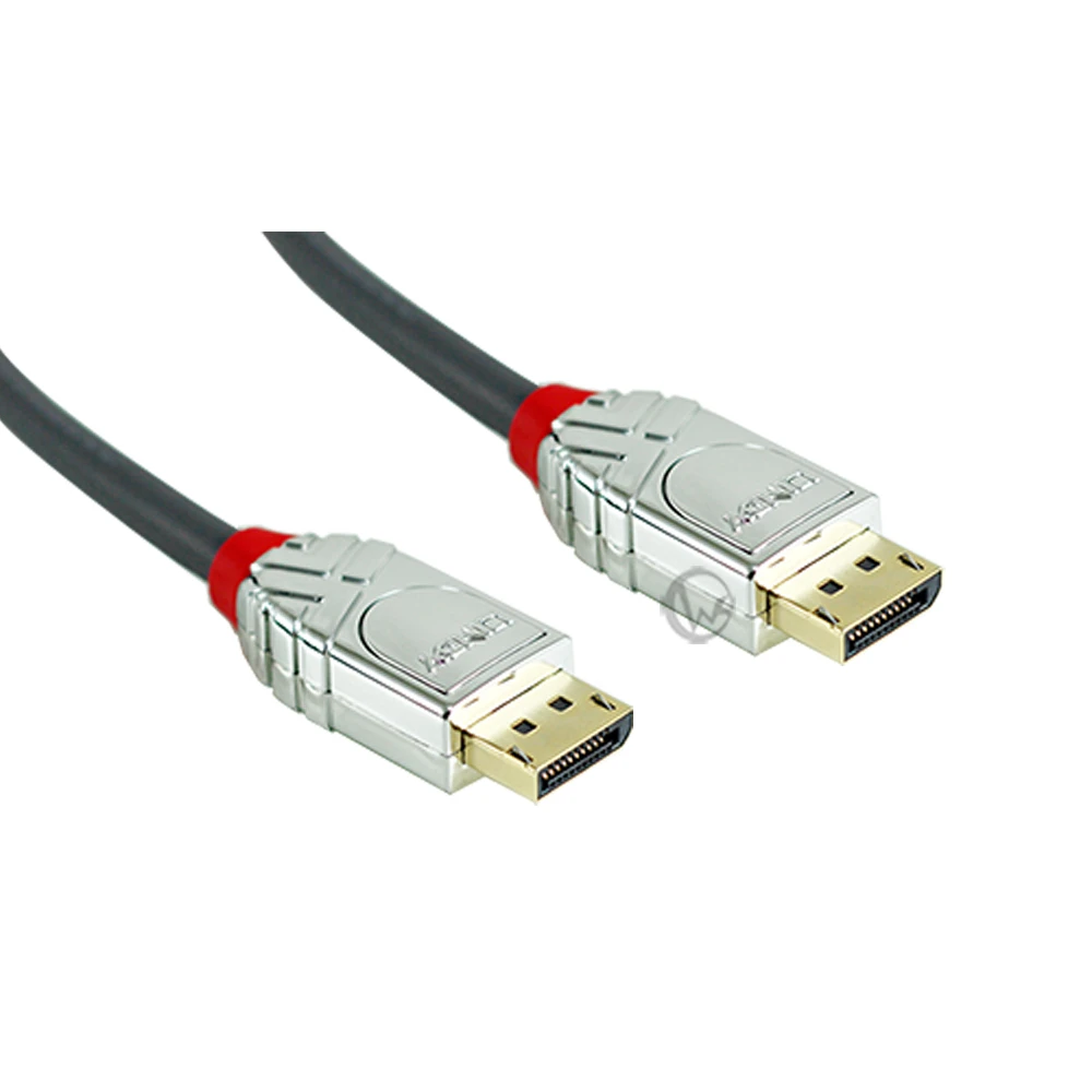 LINDY 林帝 CROMO 鉻系列 DisplayPort 1.4版 公 to 公 傳輸線 2m 36302