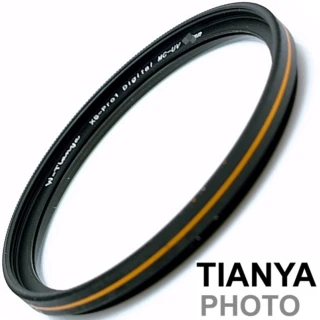 【Tianya天涯】金邊薄框18層多層鍍膜MC-UV濾鏡55mm保護鏡55mm濾鏡T18P55G(鏡頭保護鏡 UV濾鏡)