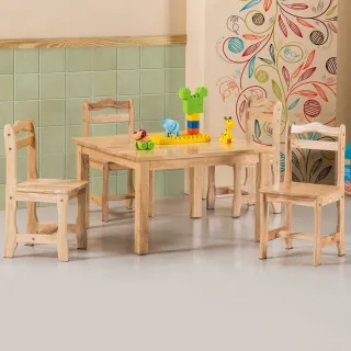 【Homelike】崔蒂兒童桌椅組