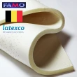 【FAMO】膠原蛋白乳膠抗菌硬式獨立筒床墊(雙人5尺)