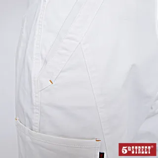 【5th STREET】男時尚休閒短褲-白色