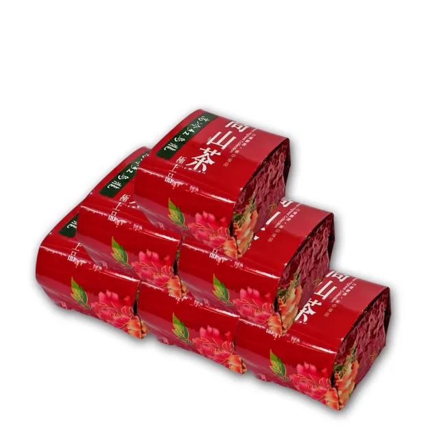 【名池茶業】嫩採新芽台灣高冷紅烏龍茶葉100gx6包(共1斤)