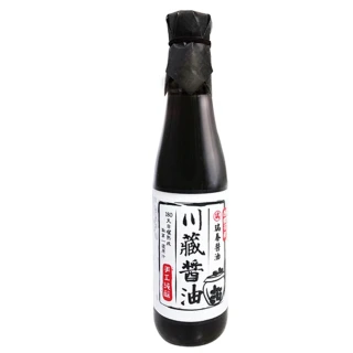 【瑞春】川藏無添加甕藏靜釀純黑豆醬油(420ml瓶)