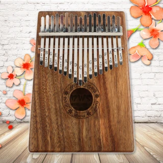 【美佳音樂】奧福樂器 Kalimba 卡林巴琴拇指琴-超值全配．17音相思木單板(贈旅行包)