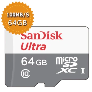 Ultra 64GB microSDXC 記憶卡-白100MB/s(平行輸入)