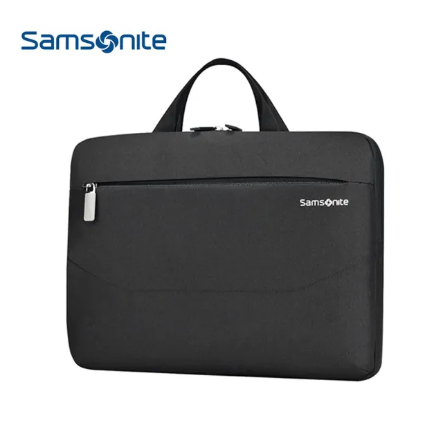 【Samsonite 新秀麗】DENDI-ICT BP5*001-13.3吋 筆電手提包 附肩背帶-黑色(電腦包)