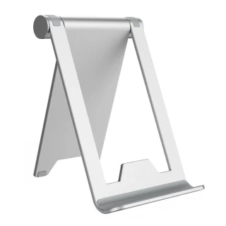 【CityBoss】三代鋁合金收納型多功能立架-手機平板可用(懶人支架 輕巧 手機座 平板座 平板架)