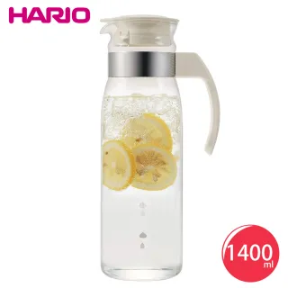 【HARIO】耐熱玻璃冷水壺1400ml-兩色