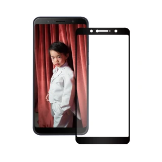 【AdpE】ASUS ZenFone 6 ZS630KL 黑邊滿版高清鋼化玻璃膜