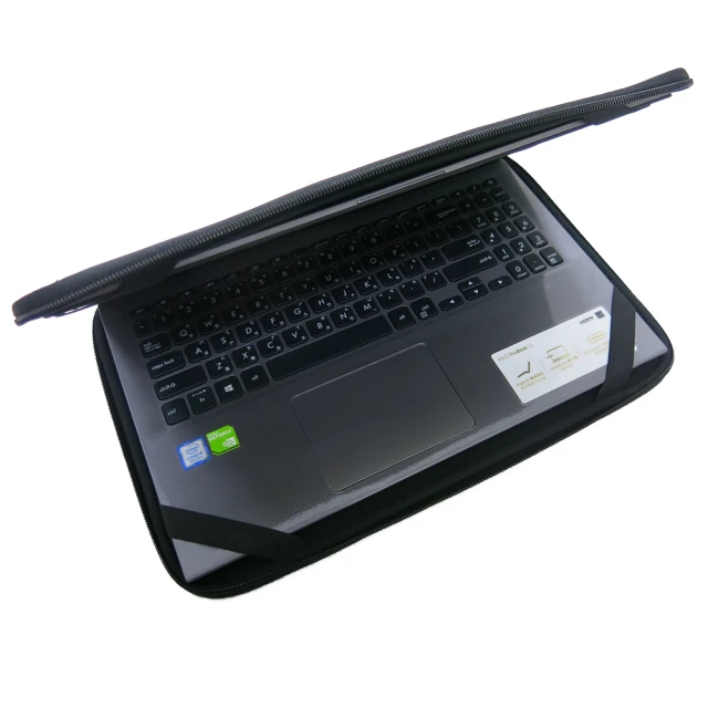 【Ezstick】ASUS VivoBook 15 X512 X512FJ 15吋SS 通用NB保護專案 三合一超值電腦包組(防震包)