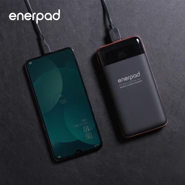 【enerpad】微電腦PD行動電源10000mAh-Q910(最新18W PD3.0快充協定)