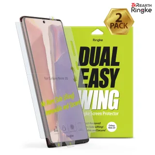 【Ringke】Rearth 三星 Galaxy Note20 / Ultra [Dual Easy Wing] 螢幕保護貼-二入(Note20系列 螢幕保護貼)