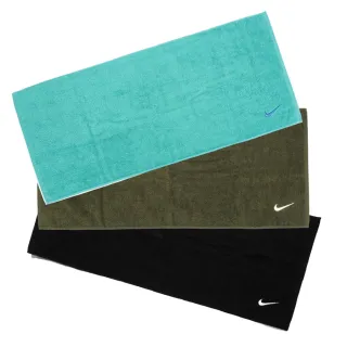【NIKE 耐吉】Nike Solid Core Towel 35x80cm  運動 毛巾 吸汗 柔軟 黑(N1001541010NS)
