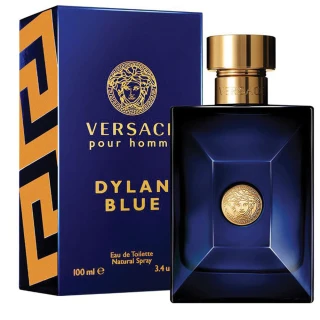 【VERSACE 凡賽斯】狄倫 正藍男性淡香水 100ML(公司貨)