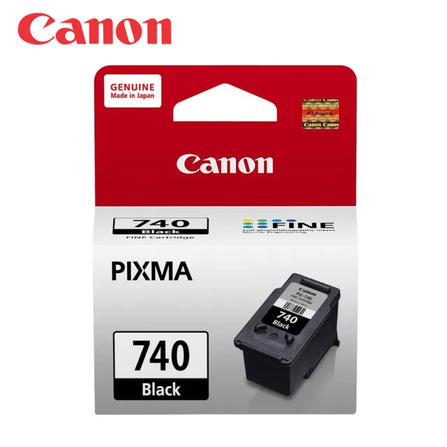 【Canon】PG-740 原廠黑色墨水匣