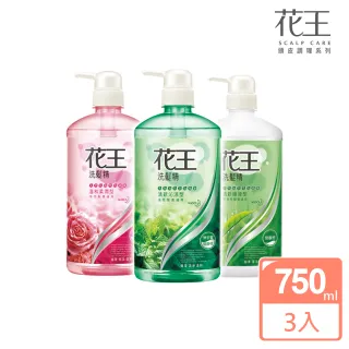 【Kao 花王】暢銷洗髮精/潤髮乳750mlX3入(款式任選)