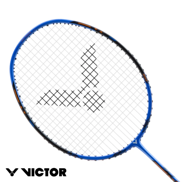 【VICTOR 勝利體育】羽球拍(TK-220H F 琉璃藍)