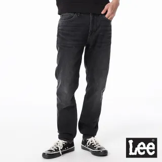 【Lee】731 中腰舒適小直筒 男牛仔褲-深煤灰