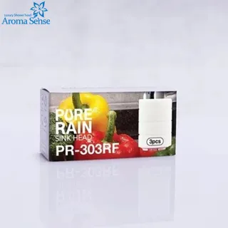 【AromaSense】微纖維除氯濾水濾芯 一盒三入(適用於PR-303水龍頭除氯濾水器)