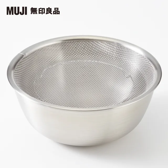 【MUJI 無印良品】不鏽鋼碗/M/19cm