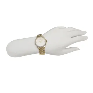 【COACH】氣質金浮雕c logo不鏽鋼錶帶時尚腕錶(885997270687)