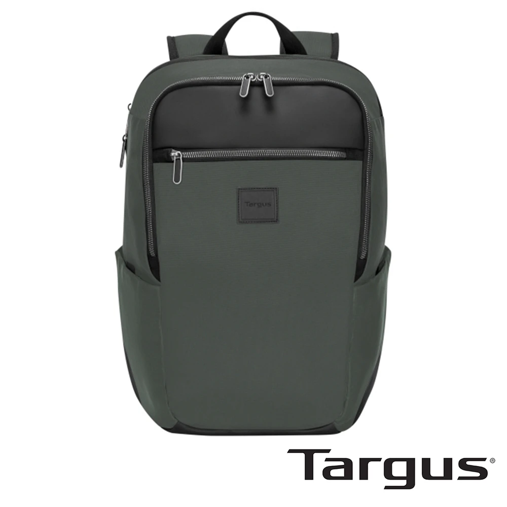 【Targus】Urban Expandable 15.6 吋可擴充都會後背包(橄欖綠電腦包後背包)