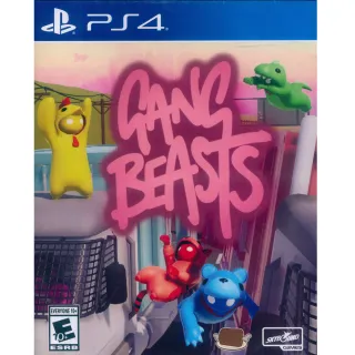 【SONY 索尼】PS4 萌萌小人大亂鬥 英文美版(Gang Beasts)
