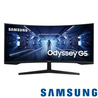 【SAMSUNG 三星】Odyssey G5 34型 2K 1000R曲面電競顯示器(C34G55TWWC)