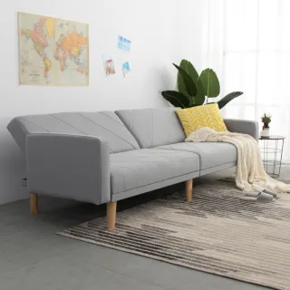 【IDEA】北歐克里生活簡約兩用沙發床(2色任選)