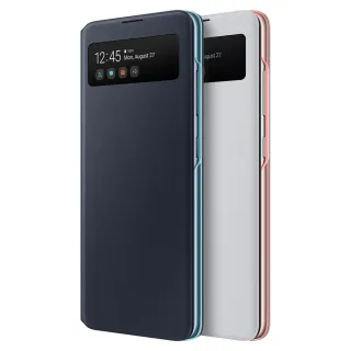 【SAMSUNG 三星】Galaxy A71 S View 原廠透視感應皮套(台灣公司貨)