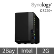 【搭WD 2TB x2】Synology 群暉科技 DS220+ 網路儲存伺服器