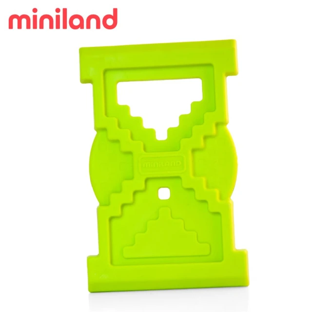 【西班牙Miniland】情緒舒緩咬咬器-沙漏(固齒器/安撫玩具)