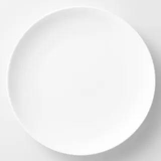 【NITORI 宜得利家居】18cm圓盤 A0016 白色系餐具(圓盤)