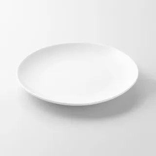 【NITORI 宜得利家居】18cm圓盤 A0016 白色系餐具(圓盤)