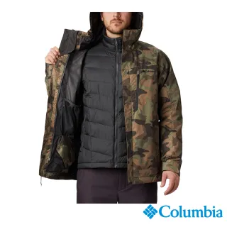 【Columbia 哥倫比亞】男款- Omni-TECH防水保暖兩件式外套-迷彩(UWE11550NC / 機能.防水.發熱)
