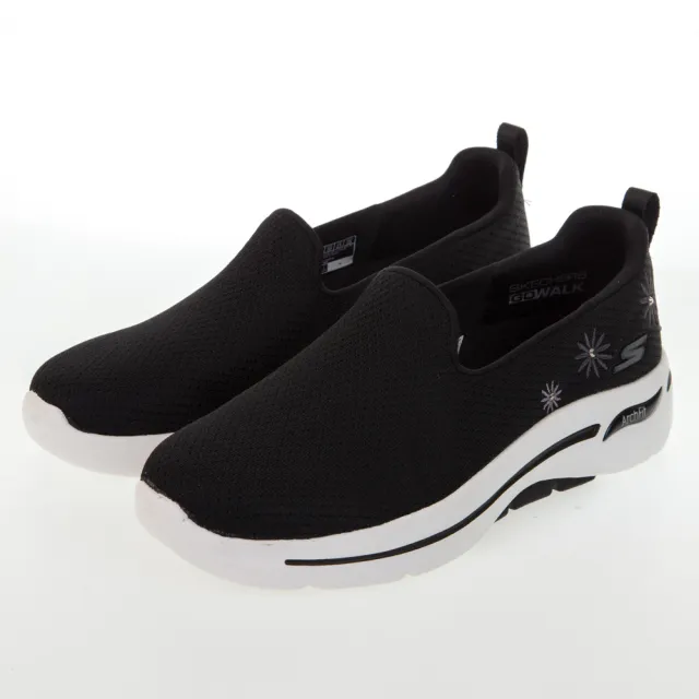 【SKECHERS】女鞋 健走系列 GOWALK ARCH FIT(124402BKW)