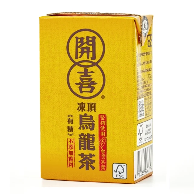 開喜 凍頂烏龍茶250mlx24入/箱