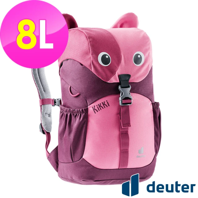 deuter 可愛造型貓咪kikki兒童背包8L(3610421紅/暗紅/休閒書包/戶外旅遊包/動物背包)