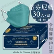 【令和】雙鋼印韓版成人3D醫療口罩(特殊色 KF94 30入/盒)