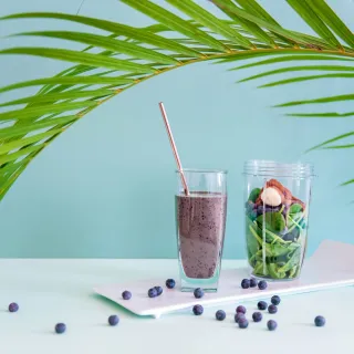 【基礎4件組】美國NutriBullet 600W高效營養果汁機(曙光金)