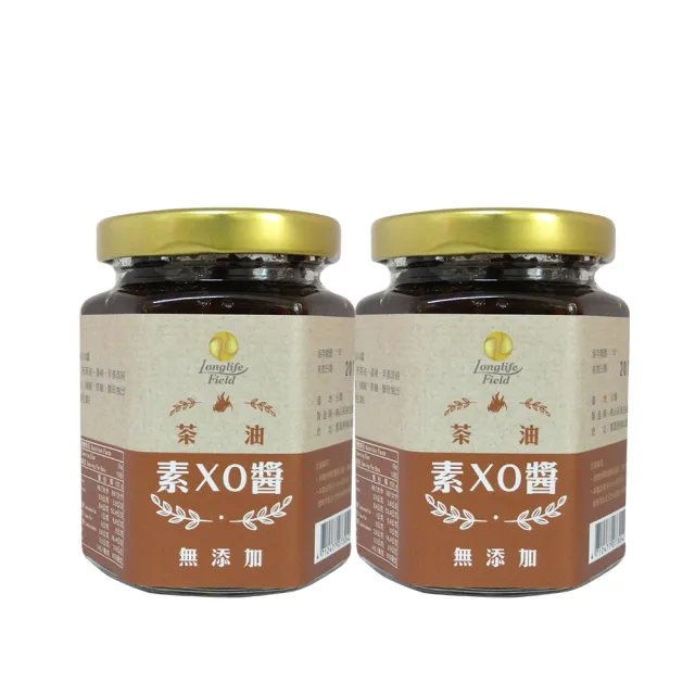 【梅山茶油合作社】苦茶油素XO醬160g/入(香椿與香菇的完美相遇 2入組)