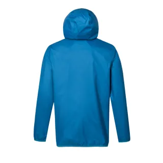 【Timberland】男款藍色可收納防水連帽外套(A2ETNG94)