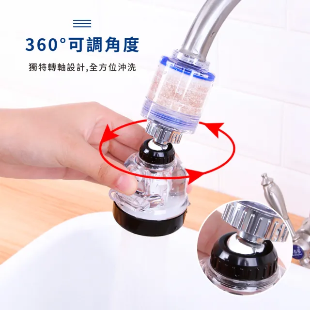 水槽零件 三檔花灑節水過濾器 水龍頭起泡器增壓水龍頭節水器水龍頭轉接頭萬向旋轉水龍頭 Momo購物網