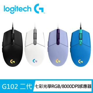 G102 炫彩遊戲滑鼠