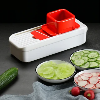 【PUSH!】廚房用品多功能切菜器蒜片薑片切片器迷你小型切菜神器(D202)