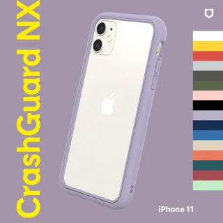 【RHINOSHIELD 犀牛盾】iPhone 11 6.1吋 CrashGuard NX 模組化防摔邊框手機保護殼(獨家耐衝擊材料 原廠貨)