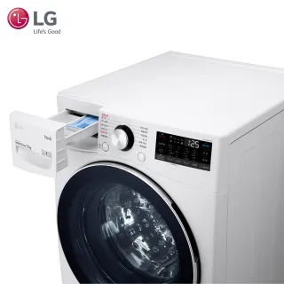 【LG 樂金】15+2公斤◆蒸洗脫WiFi TWINWash雙能洗洗衣機(WD-S15TBW+WT-SD200AHW)