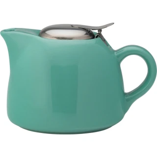 瓷製濾茶壺(綠450ml)